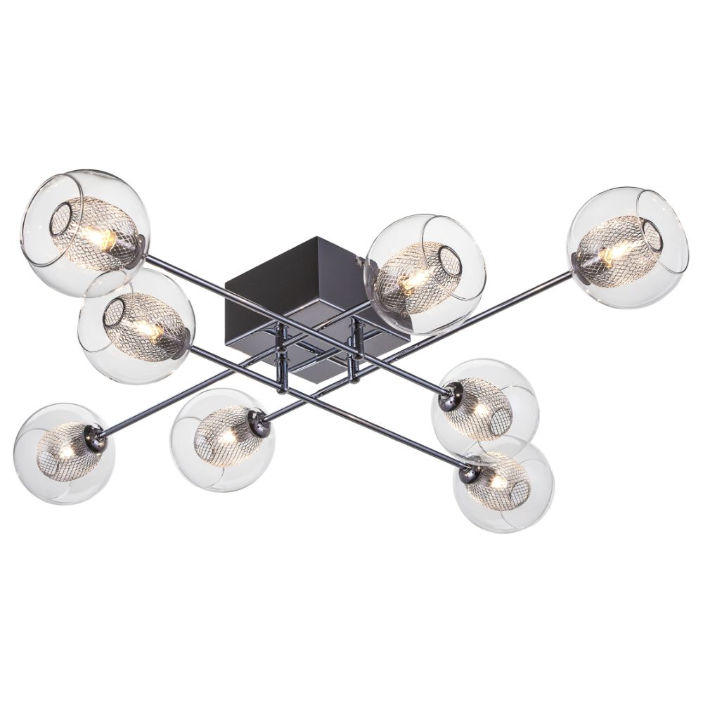 Nuevo HGHO214 ESTELLE 8 CEILING LIGHTING in CLEAR